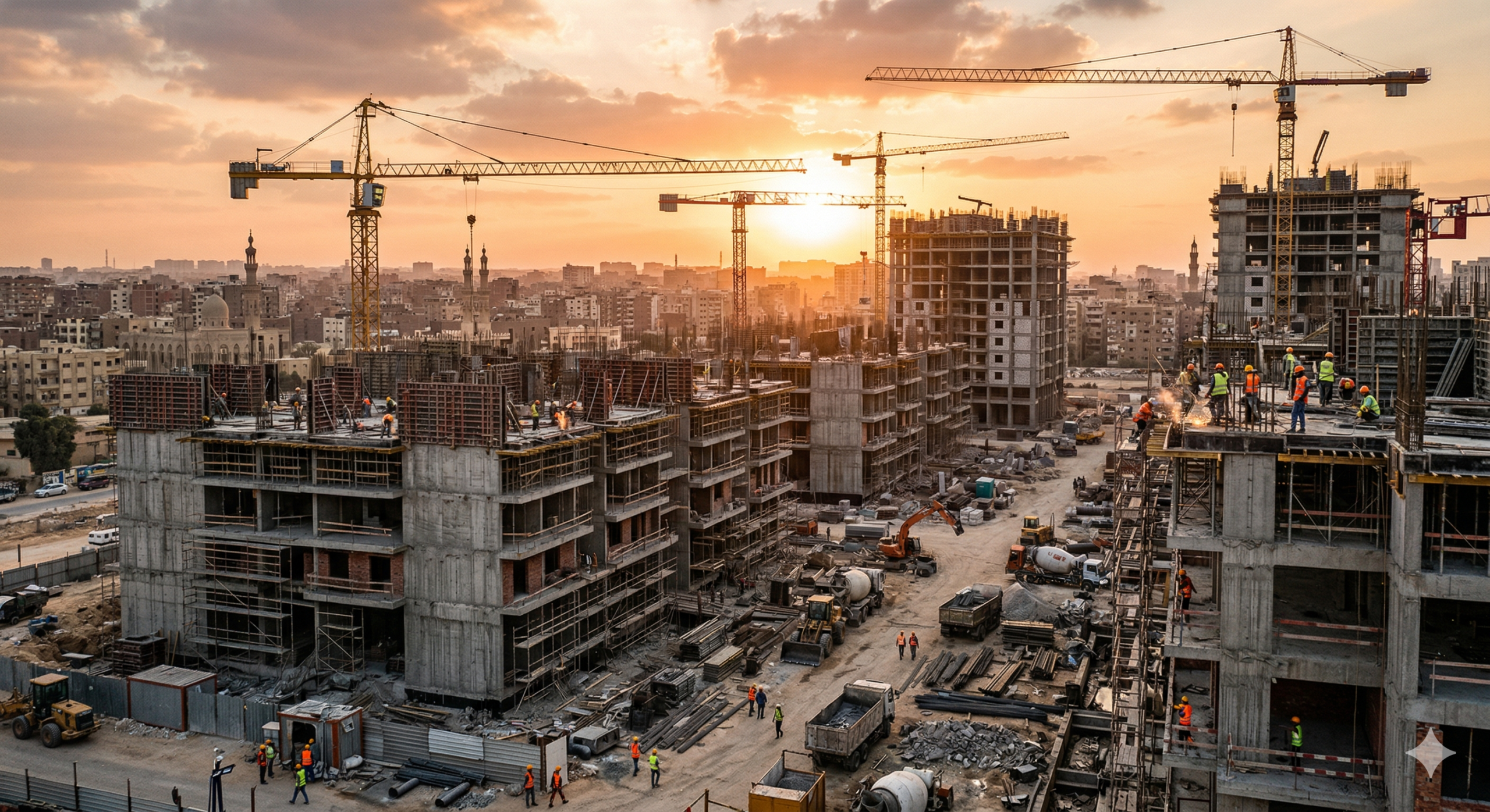 الاستثمار العقاري والمقاولات